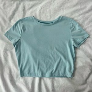 Target Baby Tee ~ Teal M